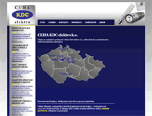 Tablet Screenshot of ceha-kdc.cz